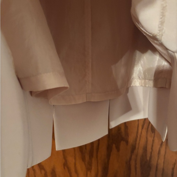 ON SALE!!! EUC Le Suit Size 12 Black Blazer with Beige Skirt Suit - Picture 12 of 14